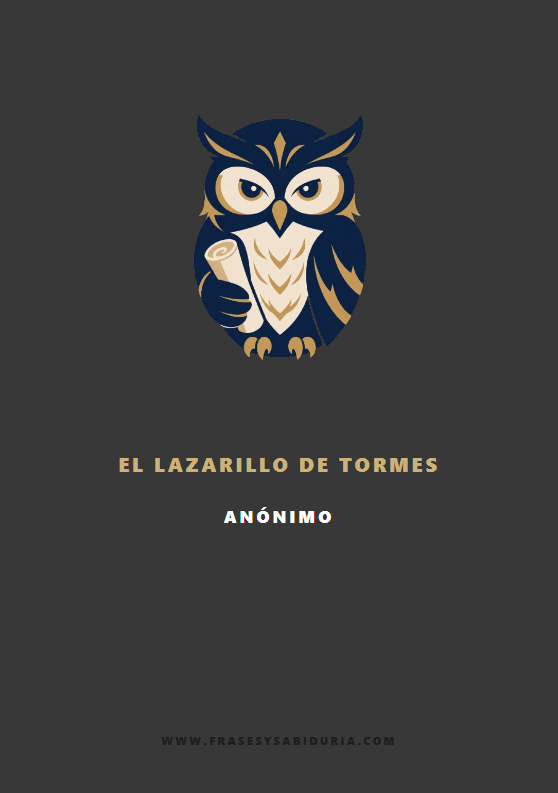 Portada de El Lazarillo de Tormes – Anónimo