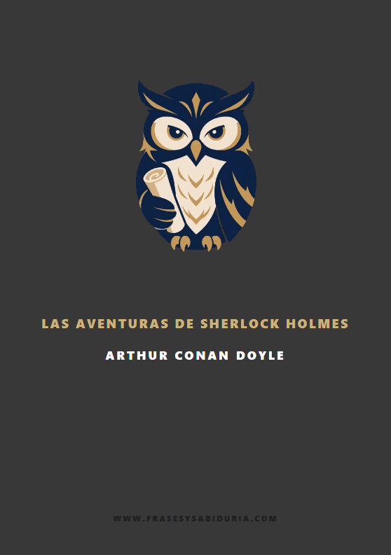 Portada de Las aventuras de Sherlock Holmes – Arthur Conan Doyle