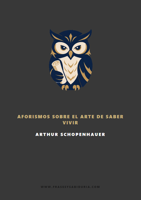 Portada de Aforismos sobre el arte de saber vivir – Arthur Schopenhauer
