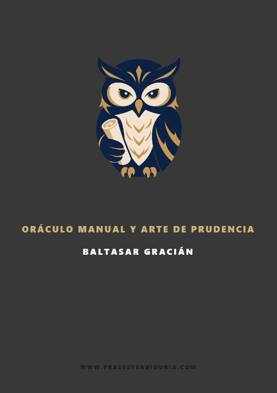 Portada de Oráculo manual y arte de prudencia – Baltasar Gracián