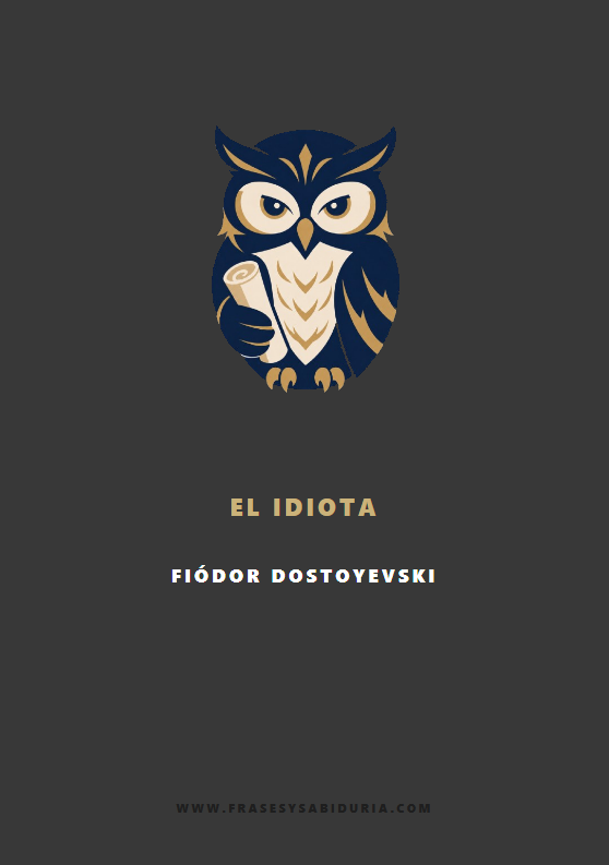 Portada de El idiota – Fiódor Dostoyevski