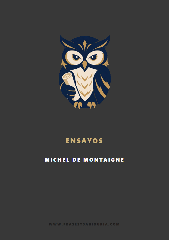 Portada de Ensayos – Michel de Montaigne