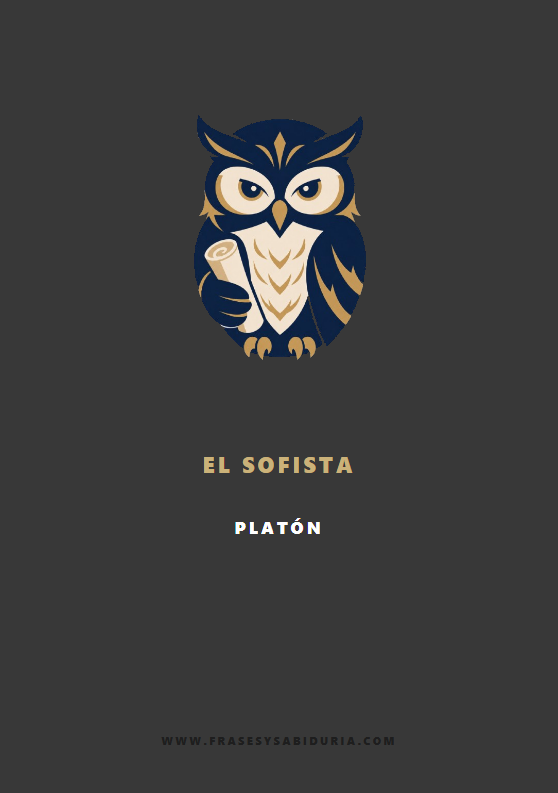 Portada de El sofista – Platón
