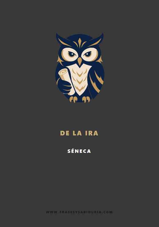 Portada de De la ira – Séneca