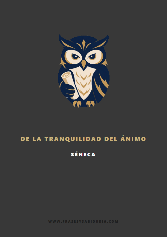 Portada de De la tranquilidad del ánimo – Séneca