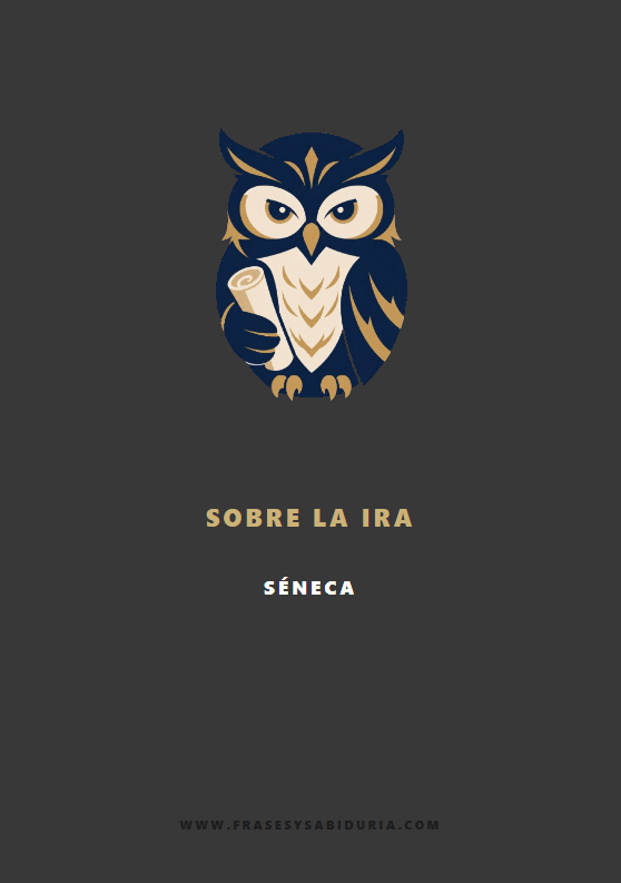 Portada de Sobre la ira – Séneca