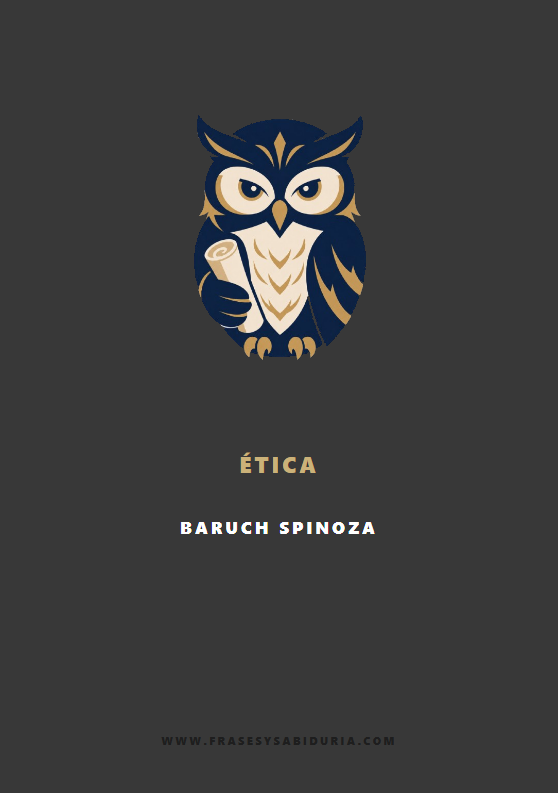 Portada de Ética – Baruch Spinoza